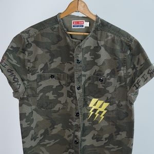 Custom Camo Button up